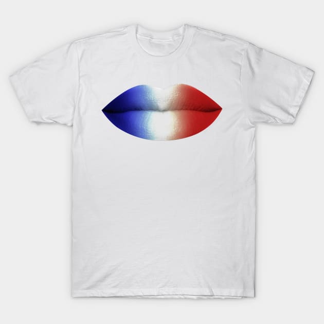 french mouth T-Shirt by rickylabellevie